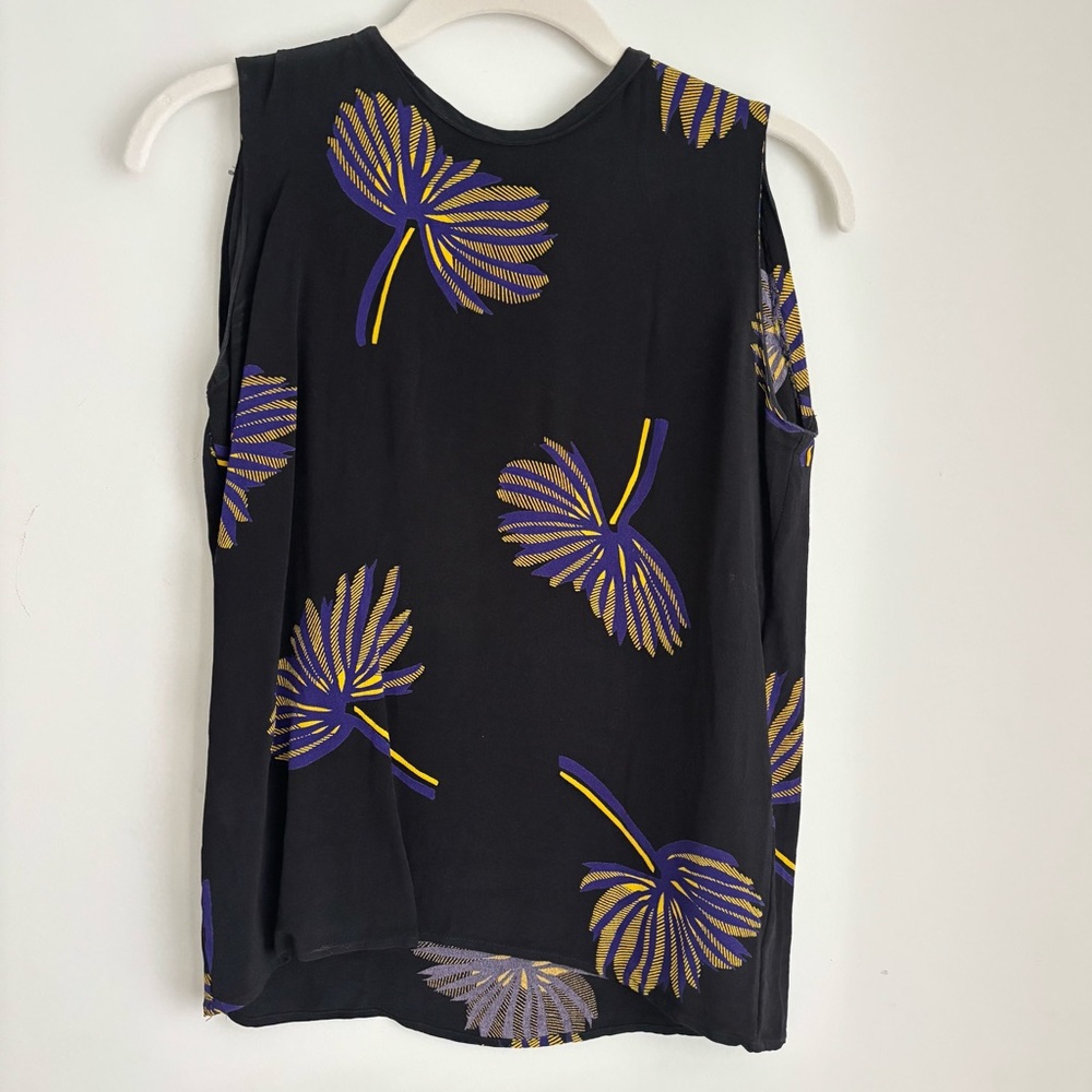 Vintage Printed Blouse